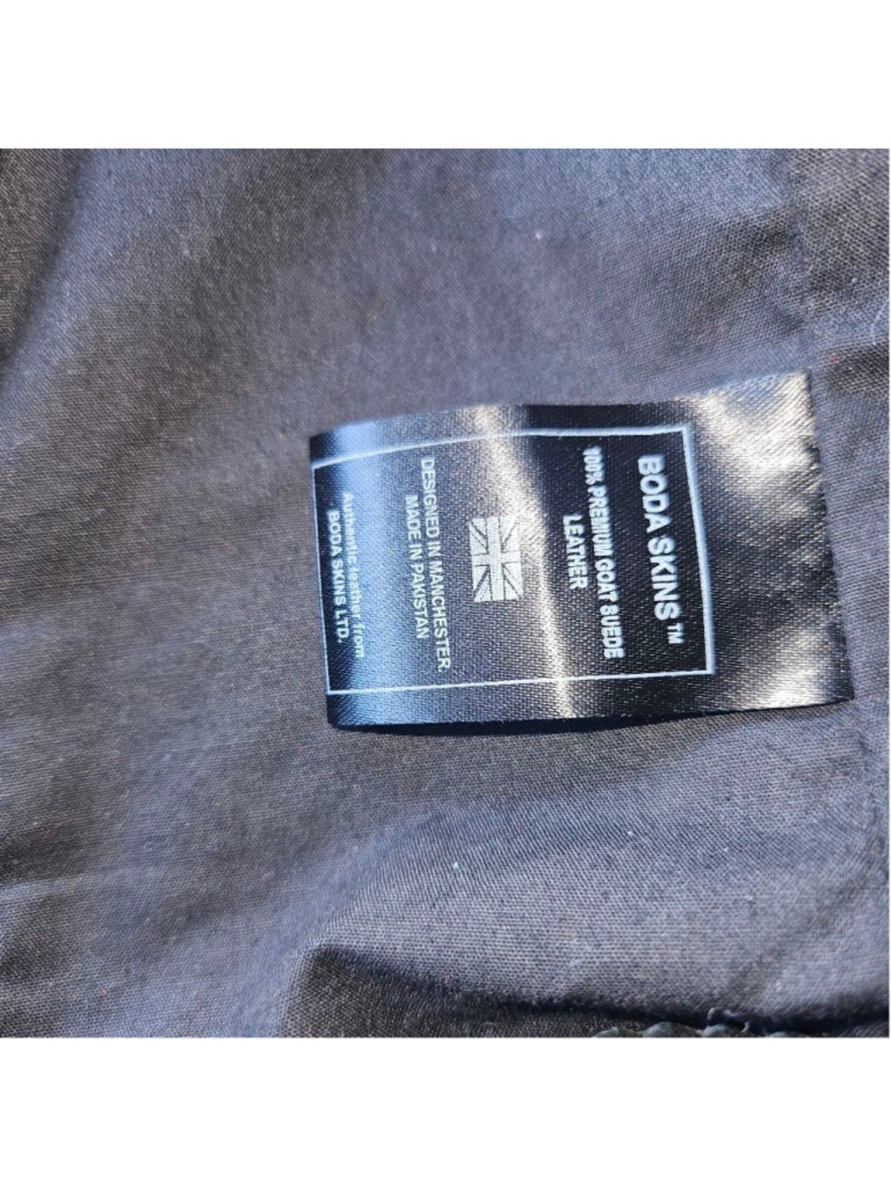 Boda Skin Kay Michaels Suede Jacket Size 2 - Picture 6 of 8